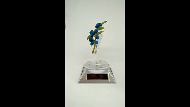 Брошь валяная "Ягоды черники" / Felted wool "brooch Blueberries" смотреть онлайн