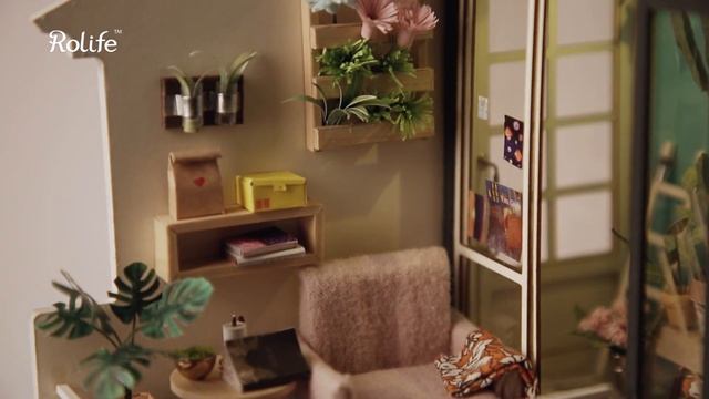 Румбокс DIY House Терраса Balcony Daydreaming смотреть онлайн