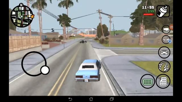 Прохождение GTA San Andreas на Android. Миссия #3-Граффити Гроув смотреть онлайн