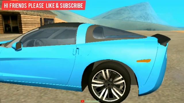 Gta San Andreas Chevrolet Corvette C6 Mod For Android | Dff Only | Car Mod | Gta Sa Dff Only Androi
