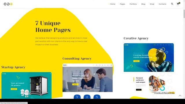 OGO - Creative Multipurpose WordPress Theme 15 Consulting Agency Easy Create Website смотреть онлайн