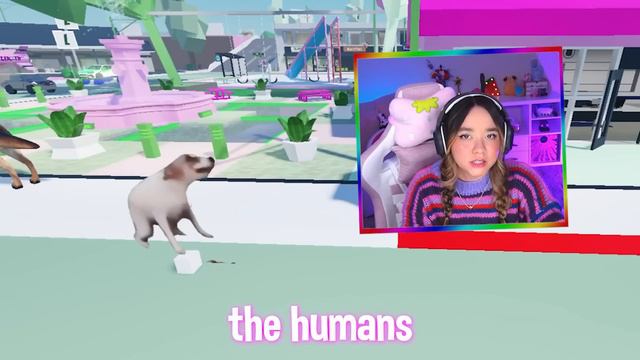 A Wheel CONTROLS my FAKE Brookhaven GAME! смотреть онлайн