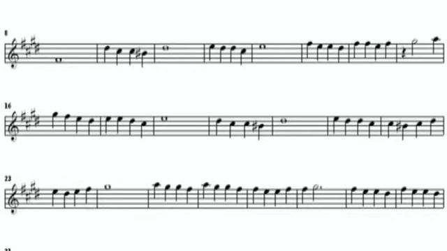 Восточная. Саксофон-Альт. Ноты. смотреть онлайн