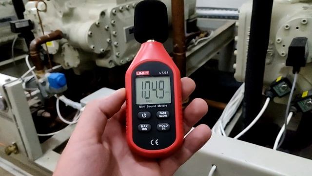 Замер шума от компрессоров китайским UNI-T UT353 с AliExpress смотреть онлайн