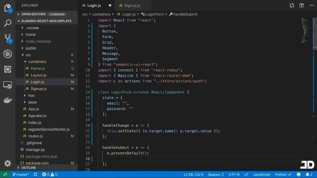 How to integrate Django and React смотреть онлайн