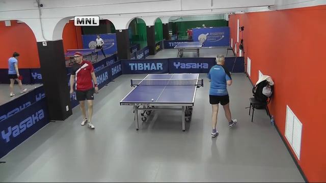 Мелков А. (I) - Лыков С. (II) турнир по настольному теннису Академия НТ table tennis game 05.01.202 смотреть онлайн