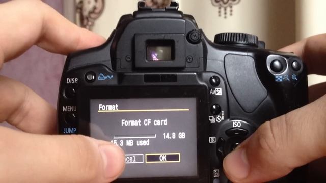 Canon EOS 400D Flash CF error смотреть онлайн