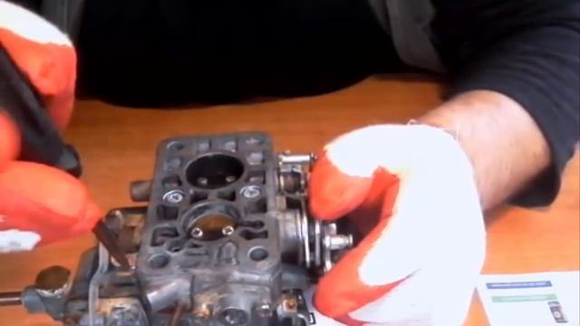 Регулировка пускового зазора дроссельной заслонки, карбюратор ОЗОН.