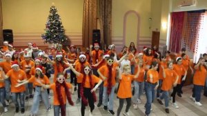 Новогодний флешмоб, 5-7 классы