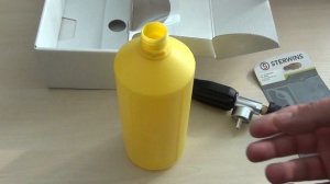 Пеногенератор Karcher на мойке Sterwins с переходной насадкой