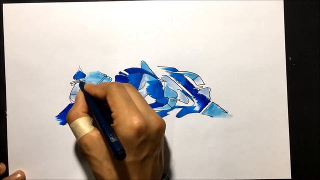 Graffiti sketch 2018 / "SCPN" #09 - Blackbook смотреть онлайн