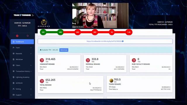 Как сделать апгрейд,Проекта Трон Гром,присоединяйтесь, tronthunder.io/referal.php?ref=31149607 смотреть онлайн