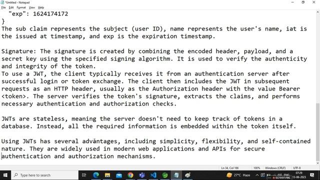 JWT token in Java смотреть онлайн