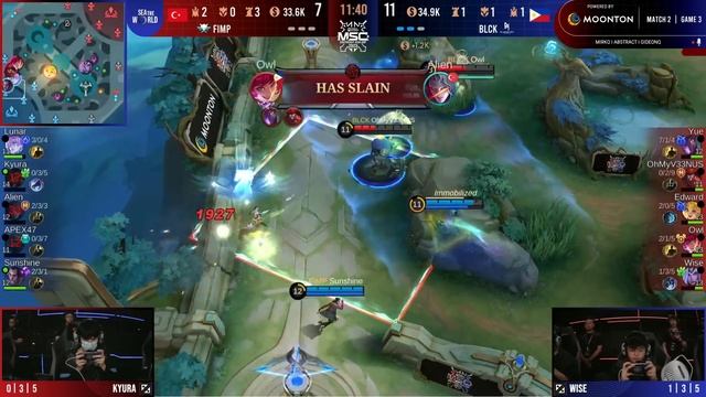 [EN] MSC Knockout Stage Day 1 | FIRE FLUX IMPUNITY VS BLACKLIST INTERNATIONAL | Game 2 смотреть онлайн