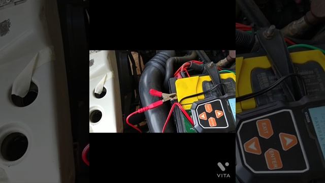 Analisador de bateria Konnwei KW208 смотреть онлайн