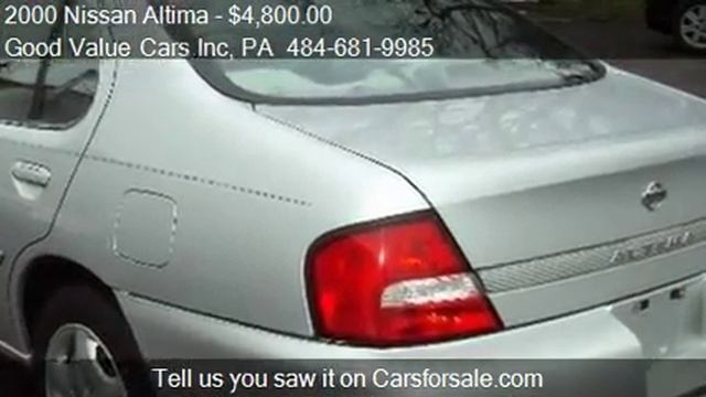 2000 Nissan Altima GXE - for sale in Norristown, PA 19403 смотреть онлайн
