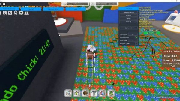 Bee Swarm Simulator - убиваем палочника с помощью скрипта | Bee Swarm Simulator Stick Bug Script