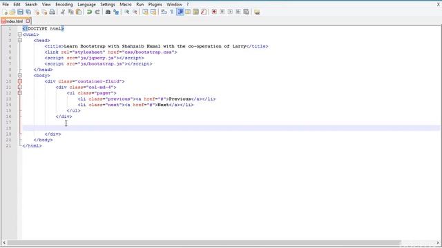 027 Bootstrap Pager and Pagination смотреть онлайн