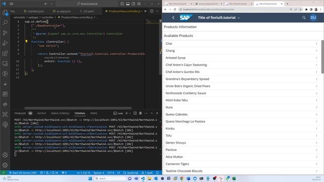 Part 3: Step-by-Step Tutorial: Creating SAP Fiori App with Easy-UI5 | SAP Fiori App Creation Guide смотреть онлайн