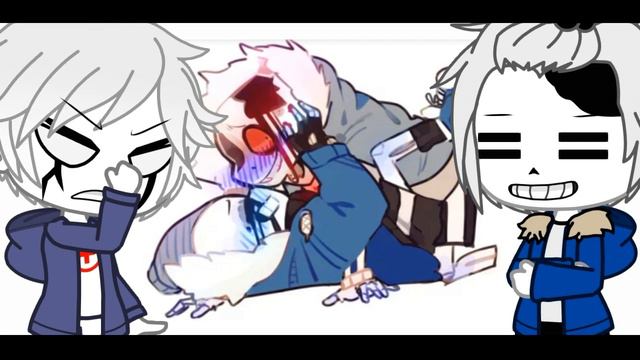 | гача клуб | меме | "Я реально в тебя плюну" | (Киллер!Санс и Хоррор!Санс) | by: Минэко Роджерс | смотреть онлайн