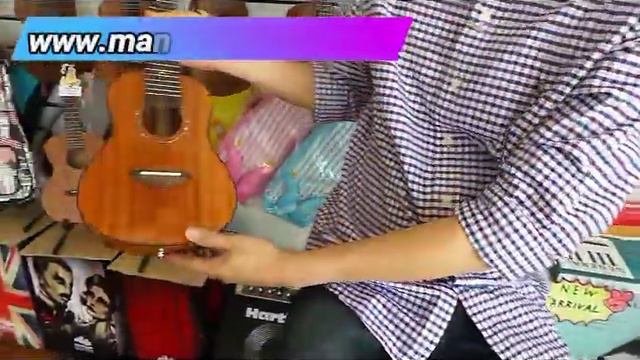 RealSun - Full Solid Mahogany Concert Ukulele AC 100 смотреть онлайн