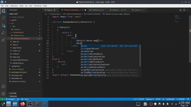 Pokemon App with React JS | Axios | tailwind css | pokeApi смотреть онлайн