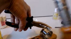 Как припаять кламп к медной трубе. Шаг 2. Лудим кламп.  Кламп из нержавеющей стали.