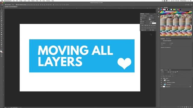 How to Move an Entire Group not Layer in Photoshop смотреть онлайн