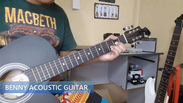 BENNY ACOUSTIC GUITAR UNBOXING, DEMO & REVIEW смотреть онлайн