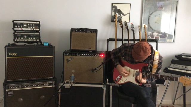 Clean Chords 1966 Fender Twin Reverb Cliffs of Dover Intro смотреть онлайн