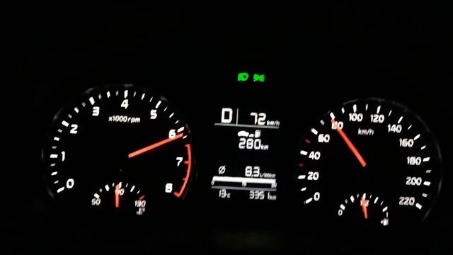 Разгон Киа Рио KIA RIO 2020 АКПП смотреть онлайн