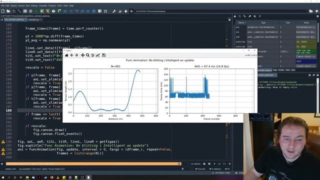 High FPS animations in matplotlib смотреть онлайн