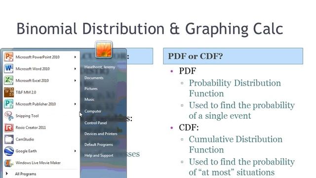 8 1 Binomial Distribution смотреть онлайн