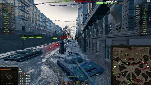 Т110Е4 ВЕЧЕРНИЙ РАНДОМ ● ПОД ОГОНЬКОМ смотреть онлайн