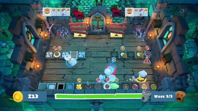 Overcooked! 2: Night of the Hangry Horde DLC Gameplay - Nintendo Treehouse: Live | E3 2019 смотреть онлайн