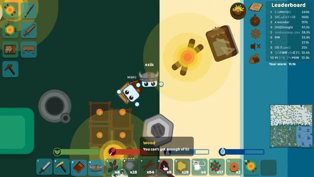 СТРОИМ СВОЮ БАЗУ - STARVE.IO