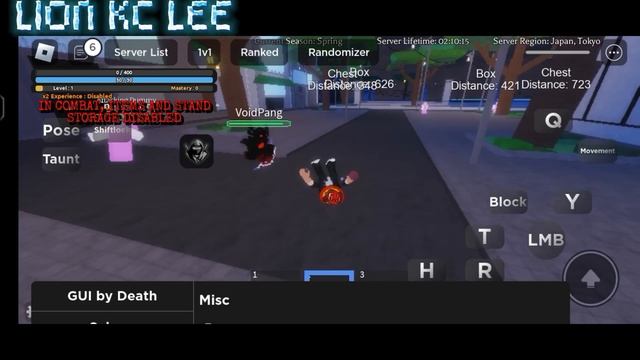 ?Roblox Script Hack?|✨map Sakura Stand✨|script Made By Gaster#0971|mobile/PC|Lion Kc Lee