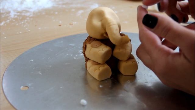 Мамонтенок из мастики. Фигуры из мастики своими руками смотреть онлайн
