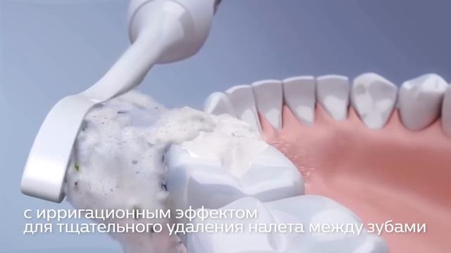 Электрическая зубная щетка Philips с 5 режимами для комфортной чистки смотреть онлайн