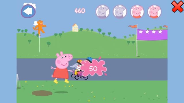 Свинка Пеппа: Прыжки по Лужам / Peppa Pig game: Jumping on the Puddles / 粉红猪小妹卡通新系列 смотреть онлайн