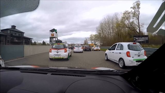 Nissan Micra Cup Calabogie Race Start Crash смотреть онлайн