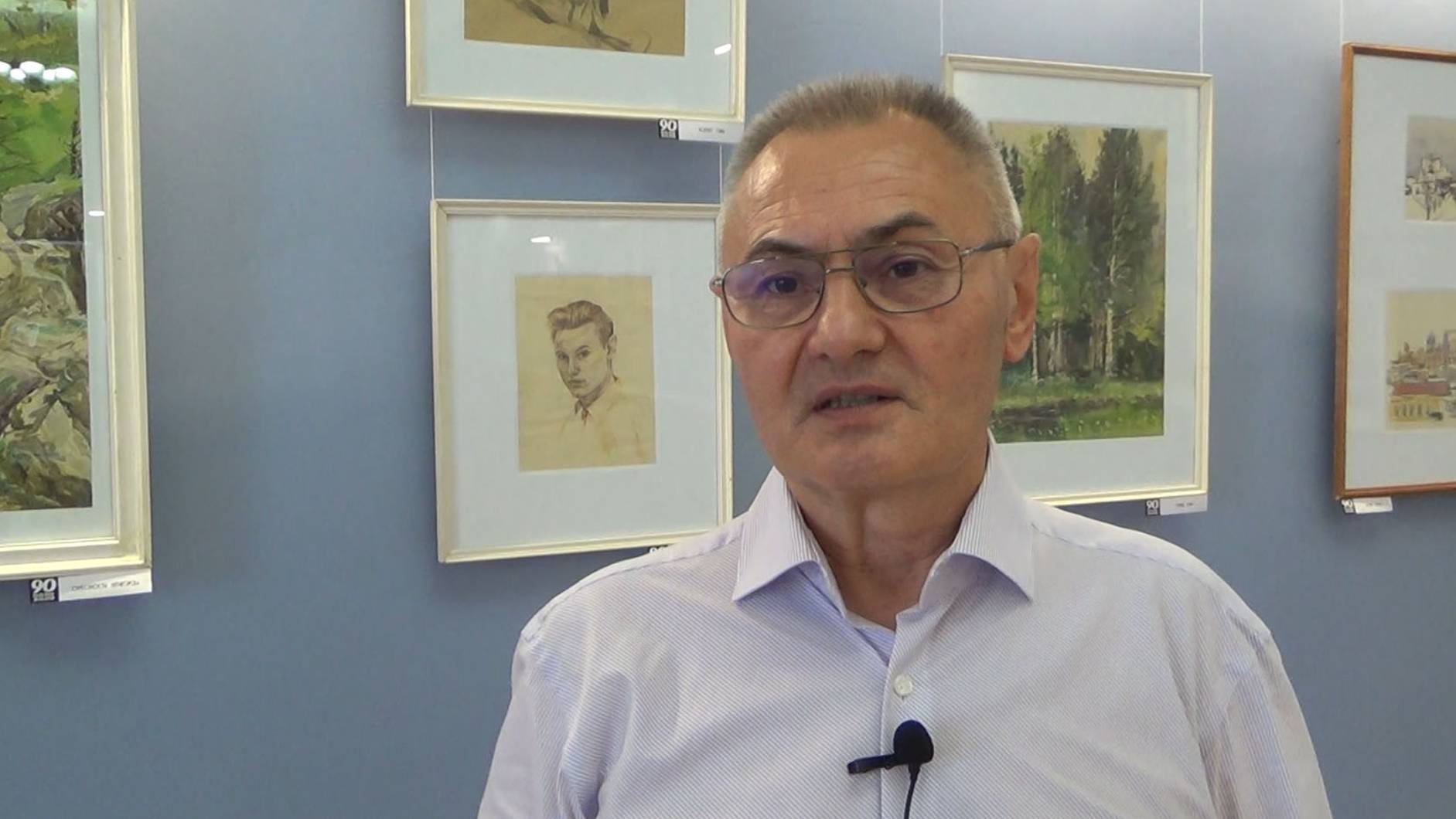 Выставка живописных работ Владимира Кишканя к 90-летию смотреть онлайн