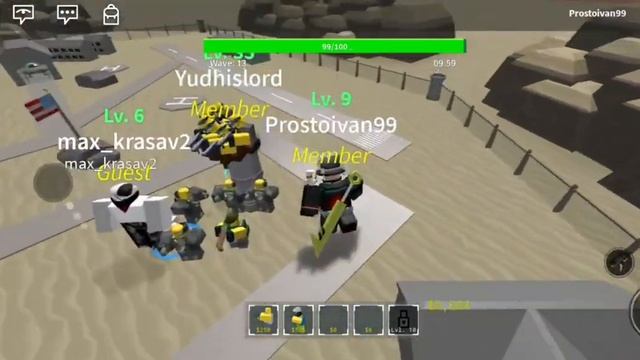 Прохождение Арены 51!!! Vintage Tower Defense Simulator Роблокс. смотреть онлайн