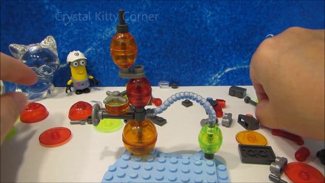 Lego Minions Mega Bloks Jelly Lab set speed build, Lego Minions - CKC смотреть онлайн