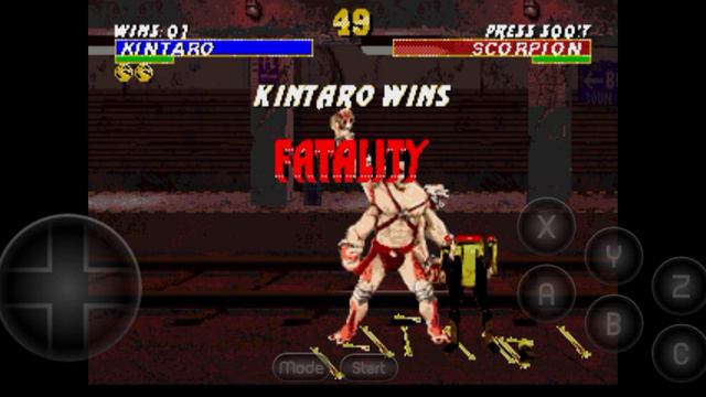 Ultimate Mortal Kombat Trilogy Kintaro MK2 Fatality смотреть онлайн