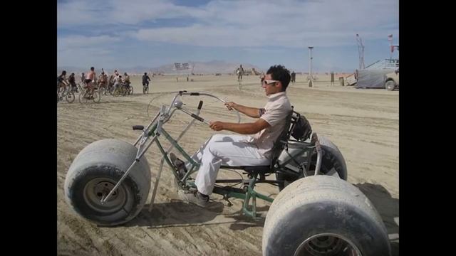 Modern pedal Bikes with Car Wheels смотреть онлайн