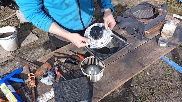 Доработка отопителя на москвич 2140 смотреть онлайн