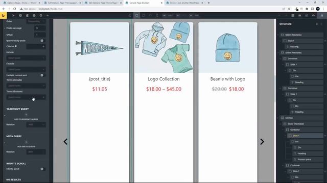 Manage the sliders content from an options page with ACF free using Bricks Builder смотреть онлайн