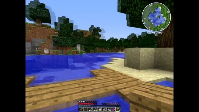 Играем в Minecraft, карта "В поисках Херобрина" Часть 1 смотреть онлайн