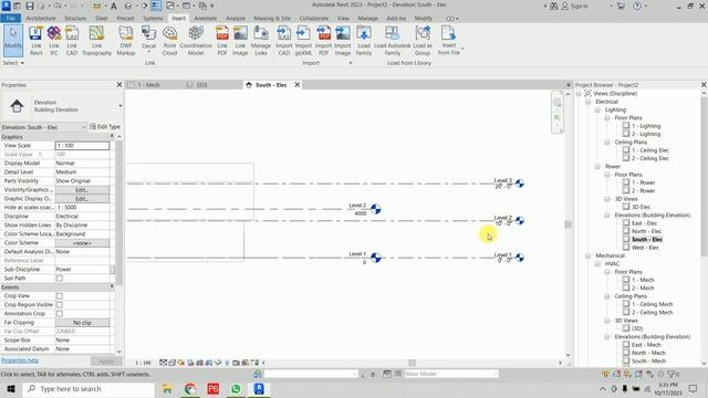 Revit MEP | Day 04 | Part - 02 | How to link Architectural Model for MEP Work in Revit 2023 смотреть онлайн